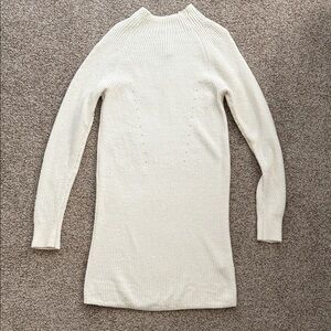 Abercrombie & Fitch cream Knit Sweater